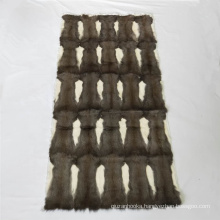 China factory wholesale vair plate vair pelts grey squirrel skin pelts